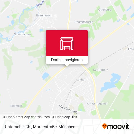Unterschleißh., Morsestraße Karte