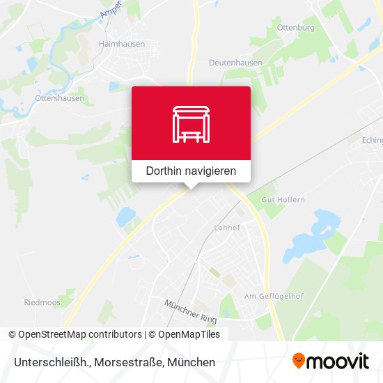 Unterschleißh., Morsestraße Karte