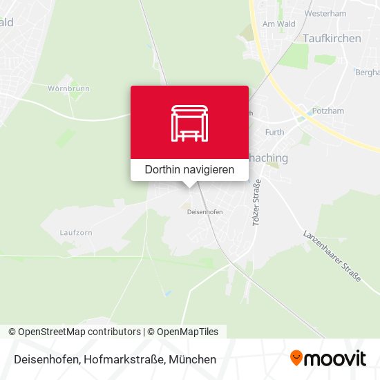 Deisenhofen, Hofmarkstraße Karte