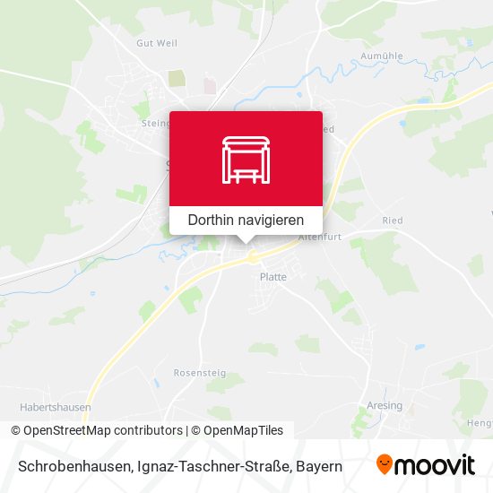 Schrobenhausen, Ignaz-Taschner-Straße Karte