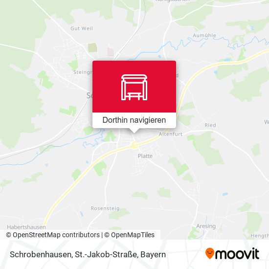 Schrobenhausen, St.-Jakob-Straße Karte