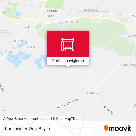 Kochheimer Weg Karte