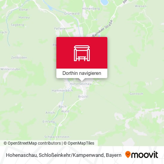 Hohenaschau, Schloßeinkehr / Kampenwand Karte