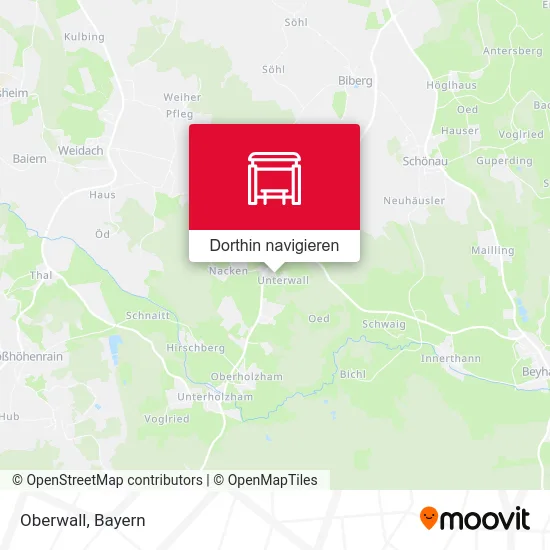 Oberwall Karte