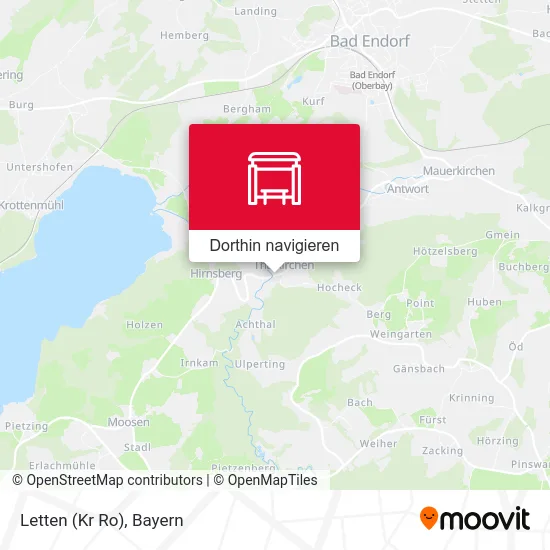 Letten (Kr Ro) Karte