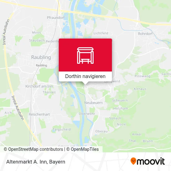 Altenmarkt (Inn) Karte