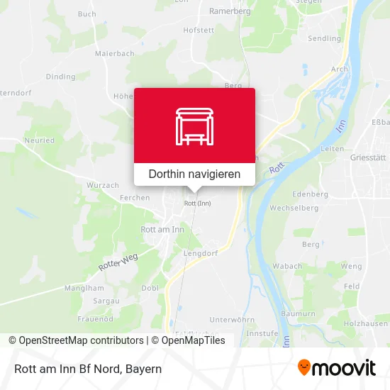 Rott am Inn Bf Nord Karte