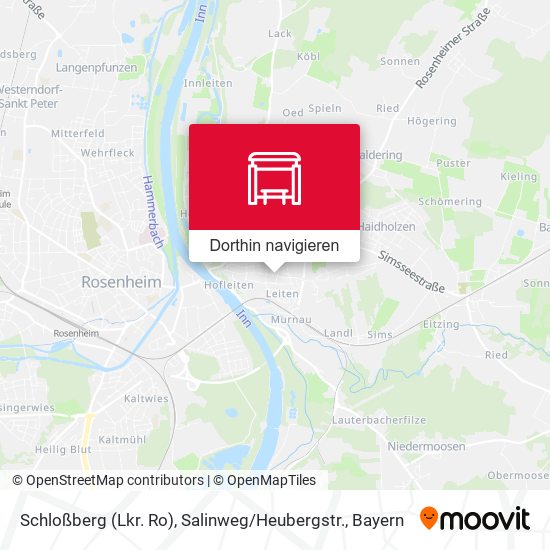 Schloßberg (Lkr. Ro), Salinweg / Heubergstr. Karte