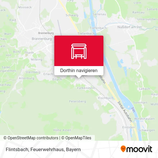 Flintsbach, Feuerwehrhaus Karte