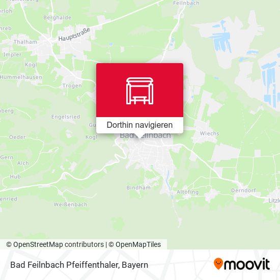 Bad Feilnbach Pfeiffenthaler Karte