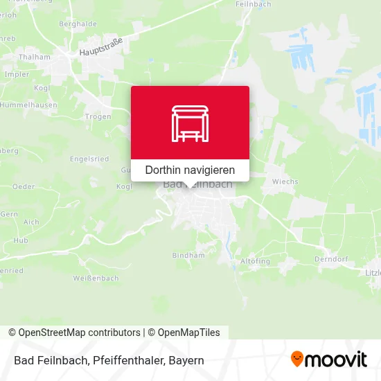 Bad Feilnbach, Pfeiffenthaler Karte