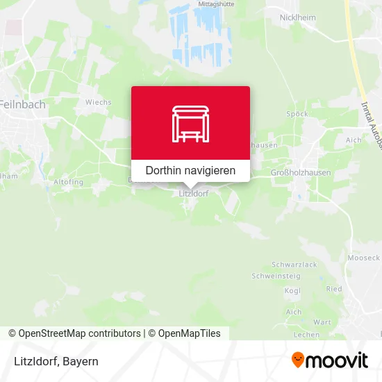 Litzldorf Karte