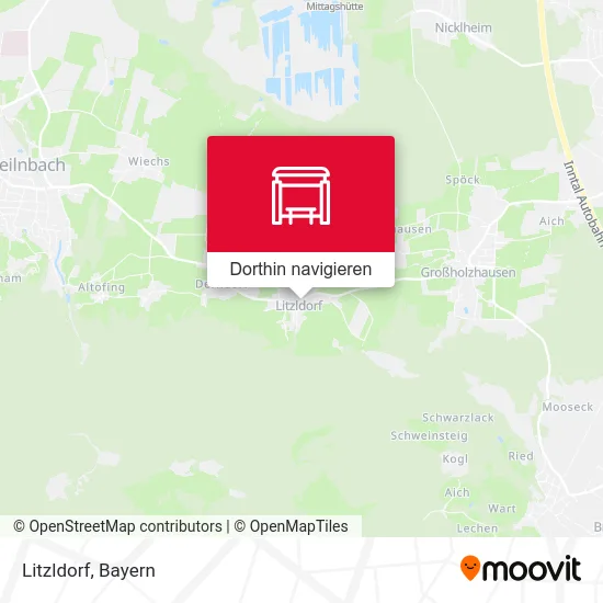 Litzldorf Karte