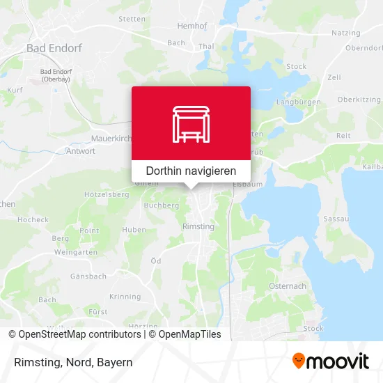 Rimsting, Nord Karte