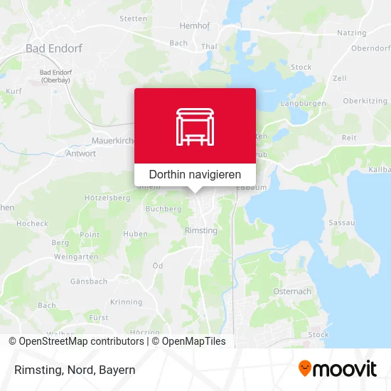 Rimsting, Nord Karte
