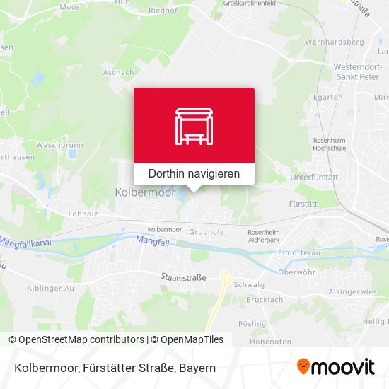 Kolbermoor, Fürstätter Straße Karte