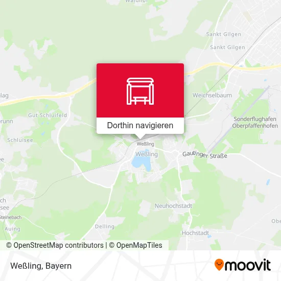 Weßling Karte