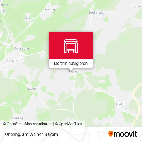 Unering, am Weiher Karte