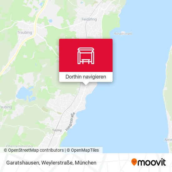 Garatshausen, Weylerstraße Karte