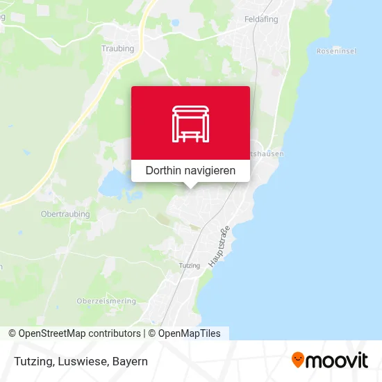 Tutzing, Luswiese Karte