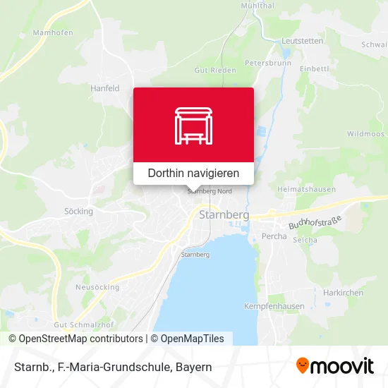 Starnb., F.-Maria-Grundschule Karte