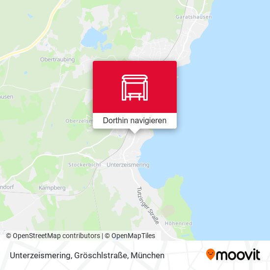 Unterzeismering, Gröschlstraße Karte