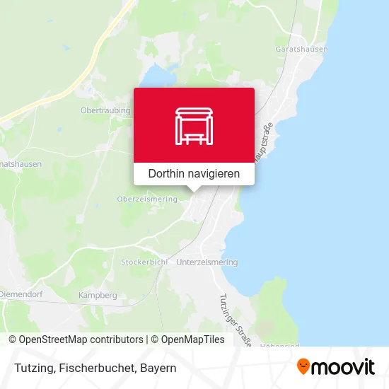 Tutzing, Fischerbuchet Karte