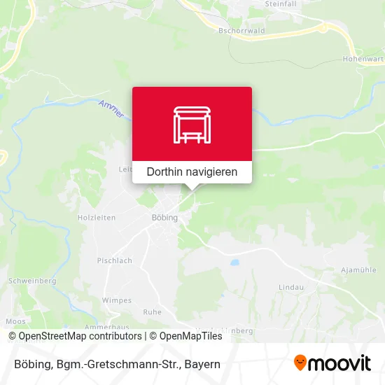 Böbing, Bgm.-Gretschmann-Str. Karte