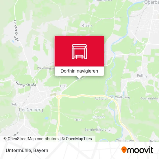 Untermühle Karte
