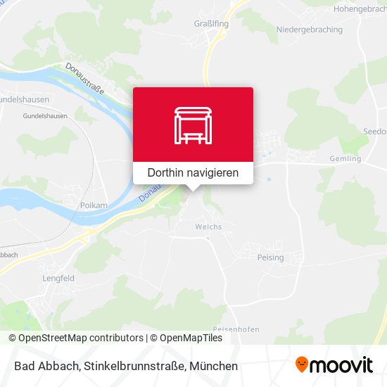 Bad Abbach, Stinkelbrunnstraße Karte