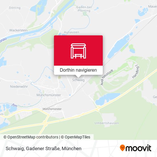 Schwaig, Gadener Straße Karte