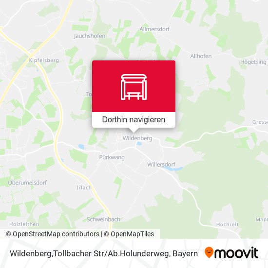 Wildenberg,Tollbacher Str / Ab.Holunderweg Karte