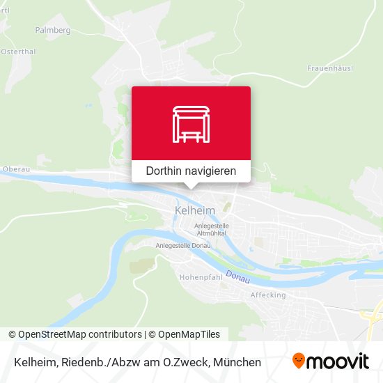 Kelheim, Riedenb. / Abzw am O.Zweck Karte