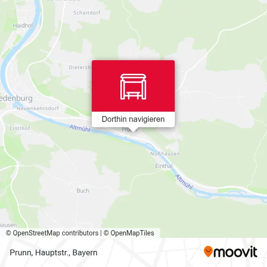 Prunn, Hauptstr. Karte