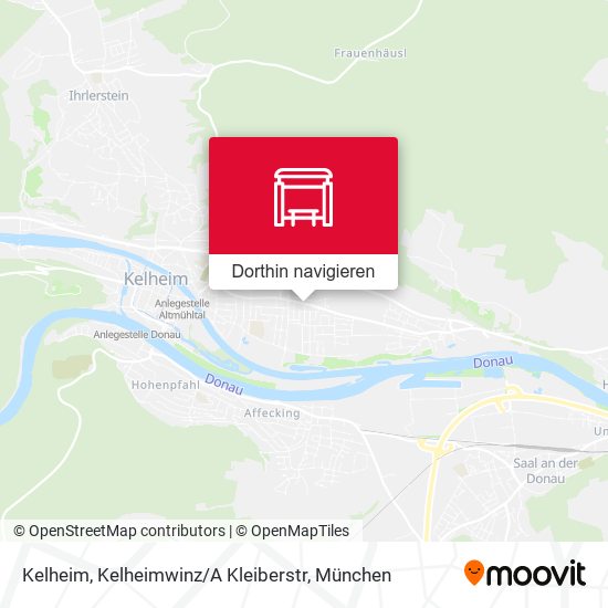Kelheim, Kelheimwinz / A Kleiberstr Karte