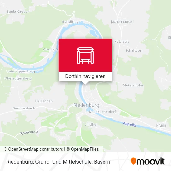 Riedenburg, Grund- Und Mittelschule Karte