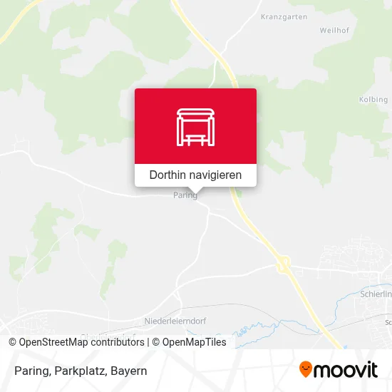Paring, Parkplatz Karte