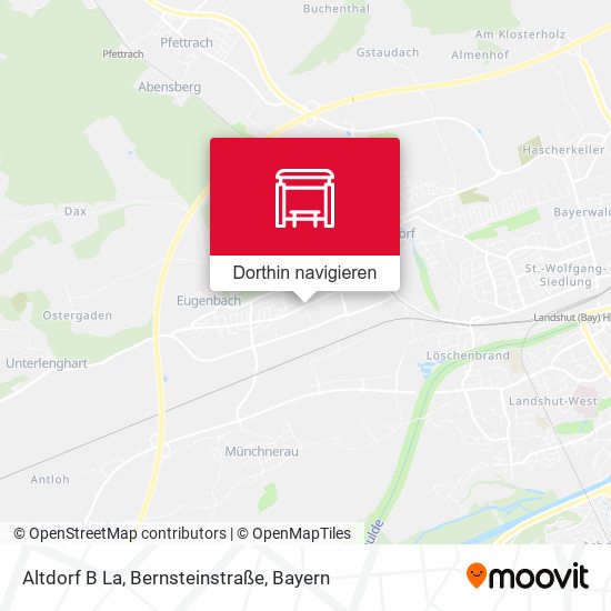 Altdorf B La, Bernsteinstraße Karte