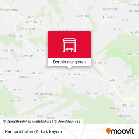 Rannertshofen (Kr La) Karte