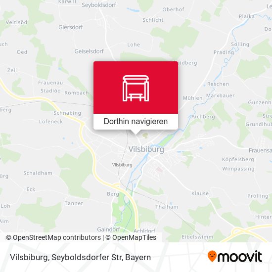 Vilsbiburg, Seyboldsdorfer Str Karte