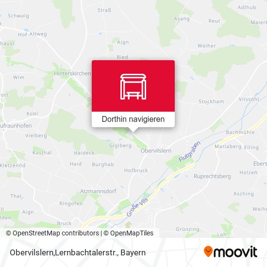 Obervilslern,Lernbachtalerstr. Karte
