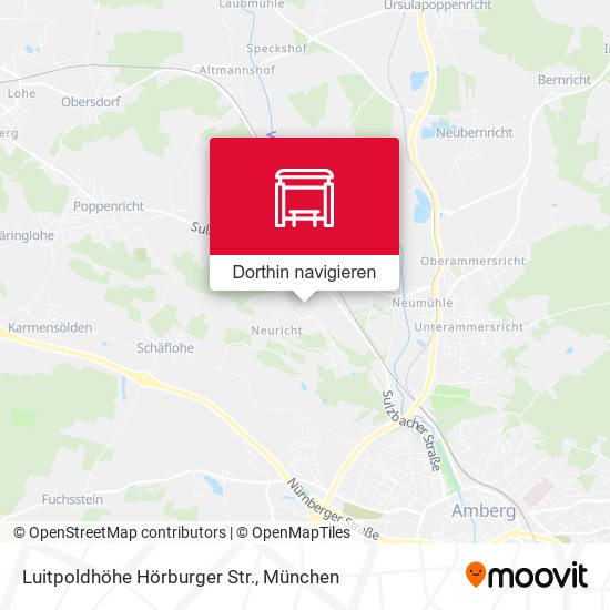 Luitpoldhöhe Hörburger Str. Karte