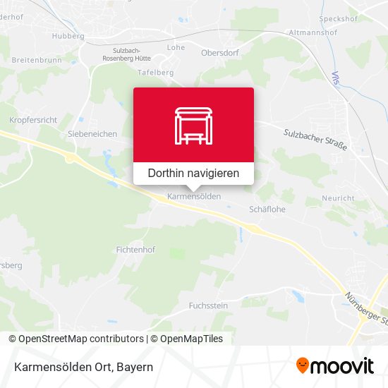 Karmensölden Ort Karte