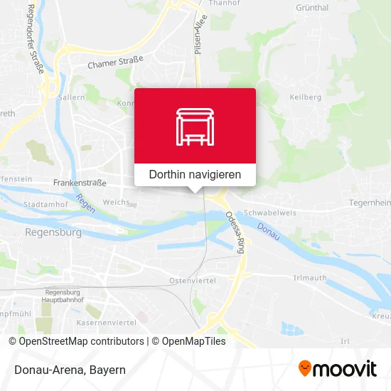 Donau-Arena Karte