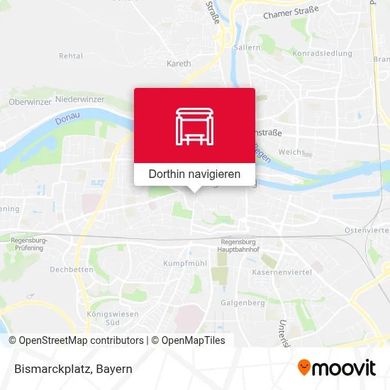 Bismarckplatz Karte