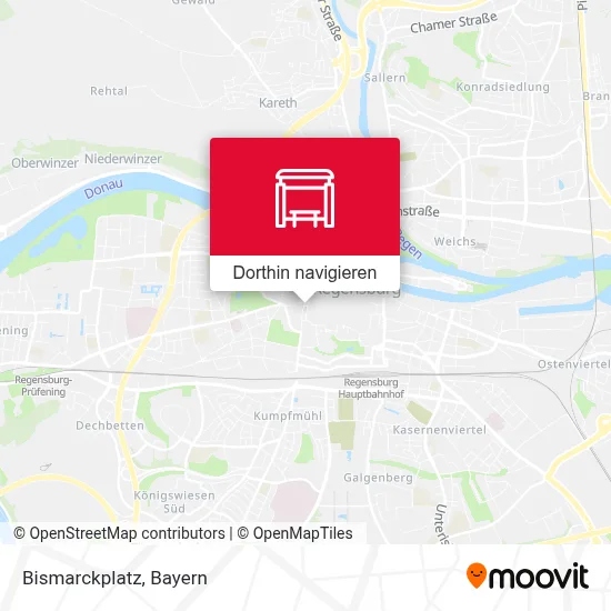 Bismarckplatz Karte