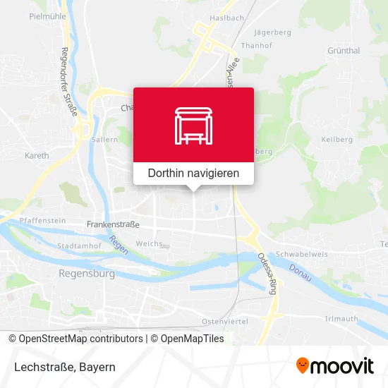 Lechstraße Karte