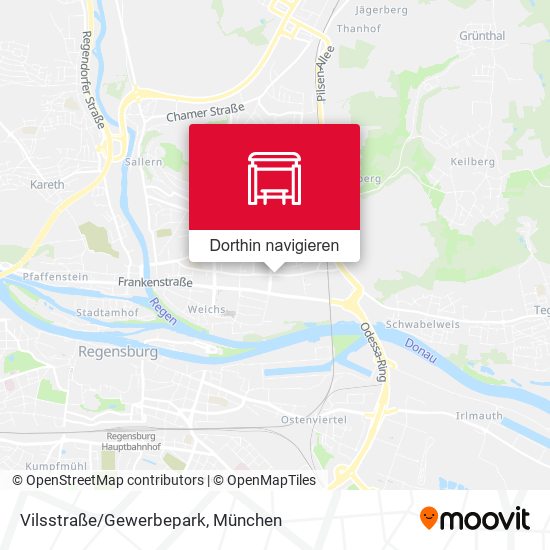 Vilsstraße/Gewerbepark Karte