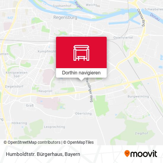 Humboldtstr. Bürgerhaus Karte