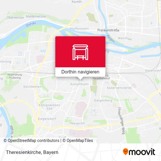 Theresienkirche Karte